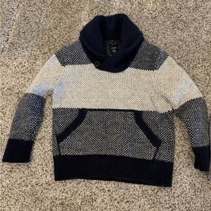 Baby GAP‎ 12-18 mo Turtleneck Sweater in Navy and Gray